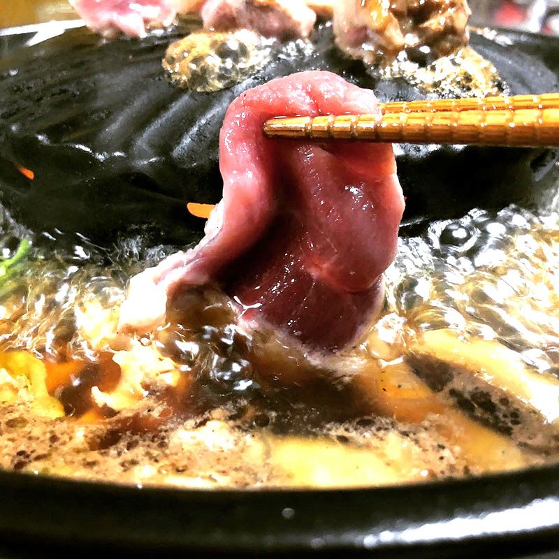 合鴨上ロース しゃぶしゃぶ・すき焼き用 約225g | 遠山ジビエと
